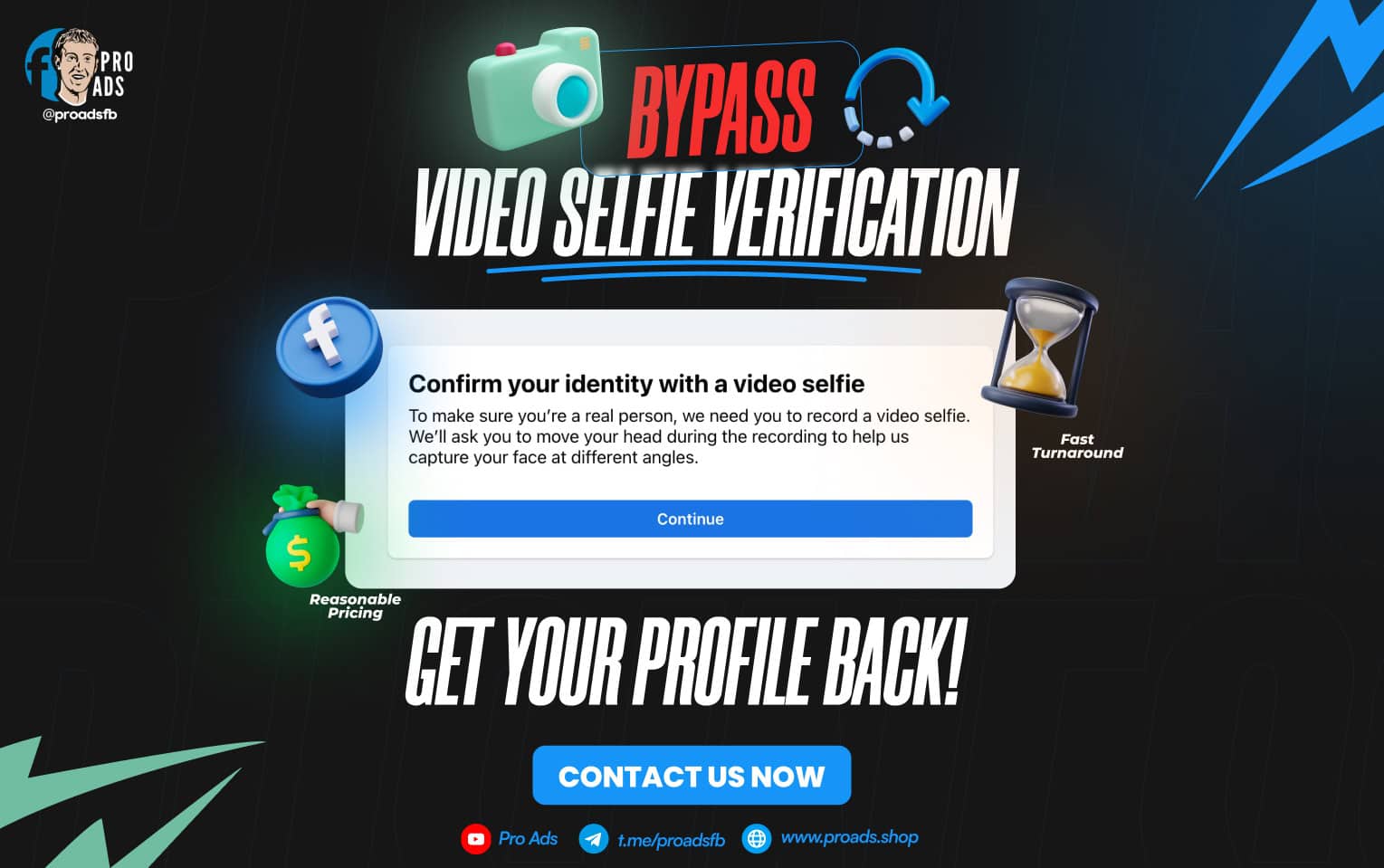 Video Selfie Verification Get Your Profile Back! (1) (1)